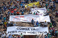 ILD in Nazca with miners: Conga mining project is a go, but with us